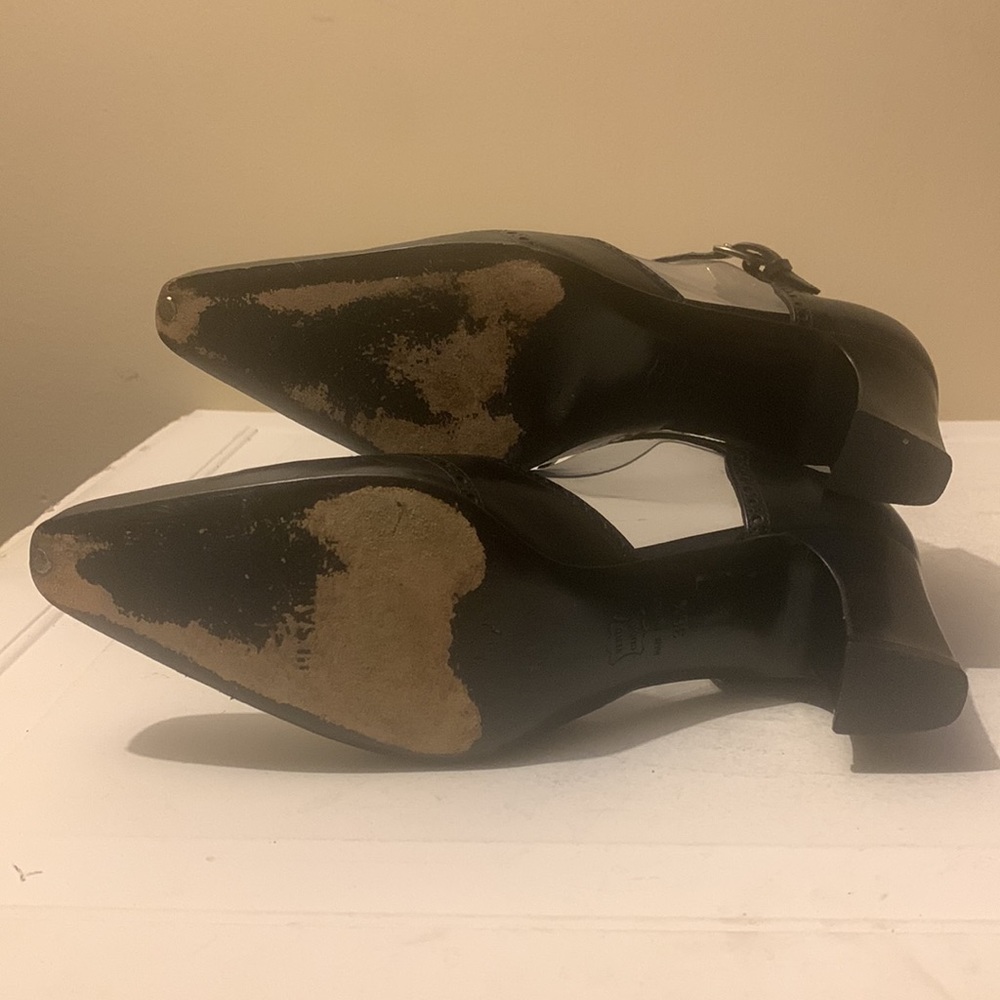 Jil Sander Women's Ankle-Strap Pointed-Toe Pumps Size 6 - Picture 5 of 15